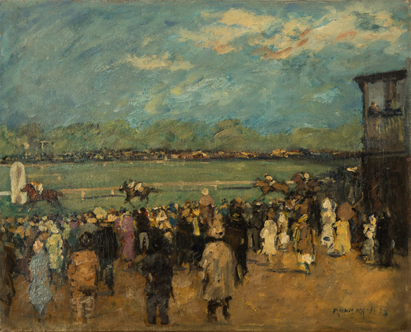 Dostihy ve Fontainebleau