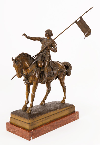 Soutěžní návrh na sochu sv. Václava