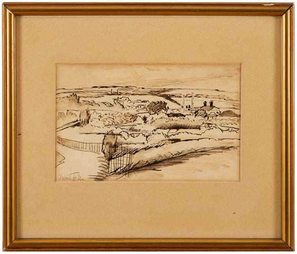 Motiv ze Středohoří