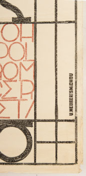 Plakát na Majáles 1910