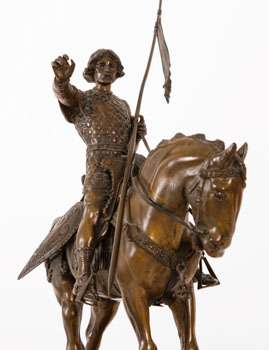 Soutěžní návrh na sochu sv. Václava